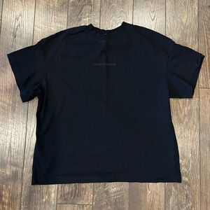 H&M Black Oversized Tee
